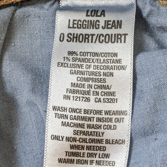 Aeropostale Lola Dark Blue Wash Low rise Size 0 - Picture 11 of 14